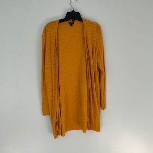 Mustard Long Cardigan